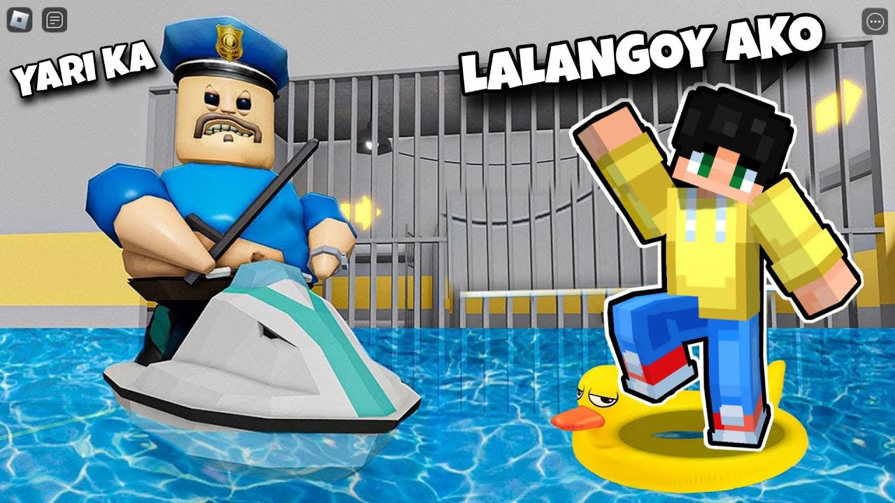 WATER BARRY'S PRISON RUN Tinakasan ni DAVE KAHIT BUMABAHA sa ROBLOX