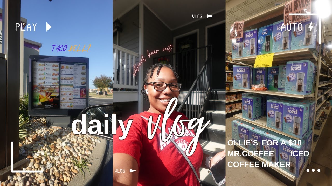 Life of Reshun Ollie's RUN Mr. Coffee 10 ICED Coffee Maker, Taco Bell? YouTube