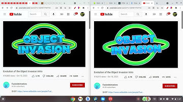 Object invasion intro old vs new