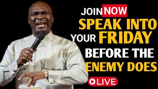 Download Lagu [Friday 28th November,2025] SPEAK INTO YOUR FRIDAY BEFORE THE ENEMY DOES - Apostle Joshua Selman MP3