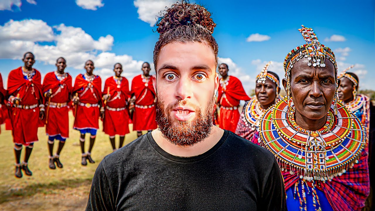 دخلت ! سوق الشعبي لقبيلة الماساي !! Tanzaniaالحلقة 128  🇹🇿