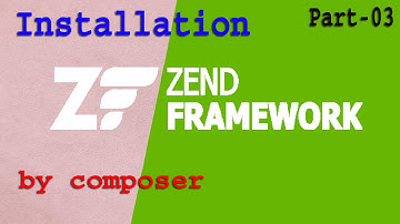 Zend 3 -Installation by composer for beginners Part-03 | Zend framework 3 | How to download