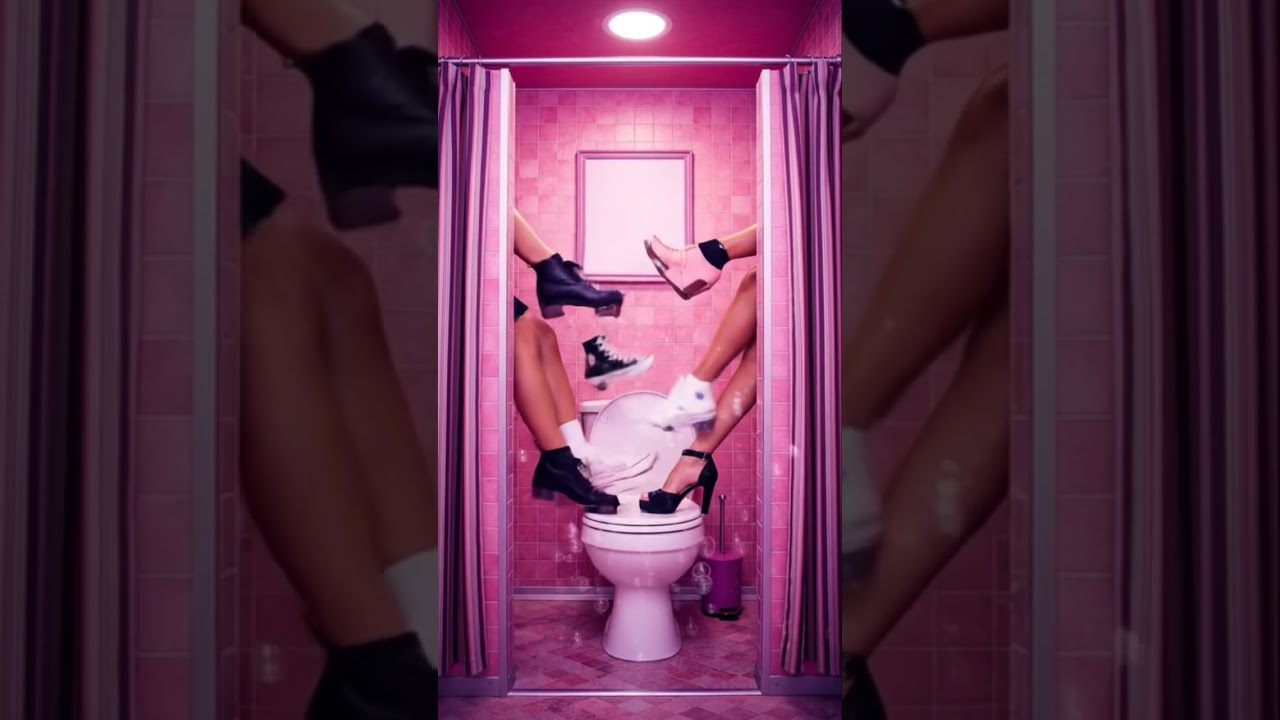 Make that masterpiece in the loo💋👠👟🧦💕 