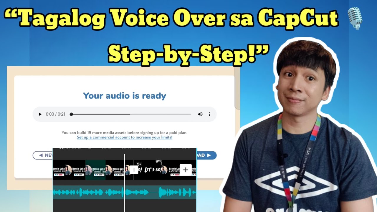 Paano Maglagay ng Tagalog Voice Over sa CapCut (Natural Voice Tutorial)