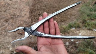 ￼ Blacksmithing A Beginners Guide:Making Tongs Without Tongs