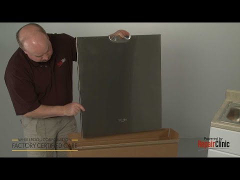 Outer Door Panel - Whirlpool Dishwasher Repair #WDF520PADM7