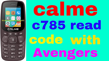 calme c785 read codeAvengers