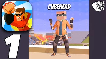 HERO STRIKE 3D Gameplay Walkthrough Part 1 - All Villains (iOS, Android)