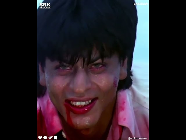 Srk😎baazigar😎 devil 👹 Lough 😁best💝 negative 😈 Whatsapp🔥 status 💯 class=