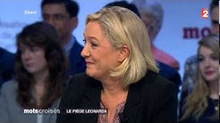 VIDEO - Affaire Léonarda - Marine Le Pen FN Mots croisés 211013