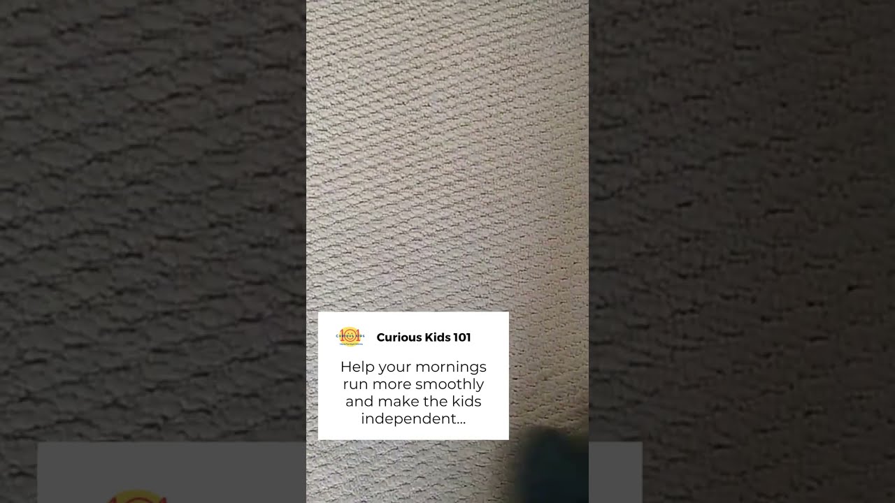 Independent Kids School Uniform Dressing Routine  