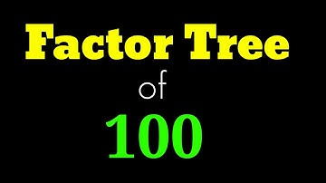 Factor Tree Of 100