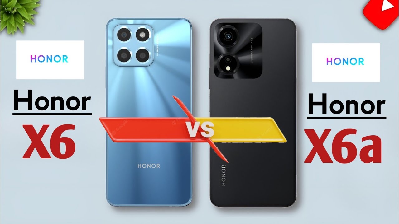 Honor X6 4G Vs Honor X6a 5G 