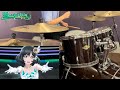 【ラブライブ!】翠いカナリア/三船栞子(CV.小泉萌香) ドラム叩いてみた【虹ヶ咲学園スクールアイドル同好会】