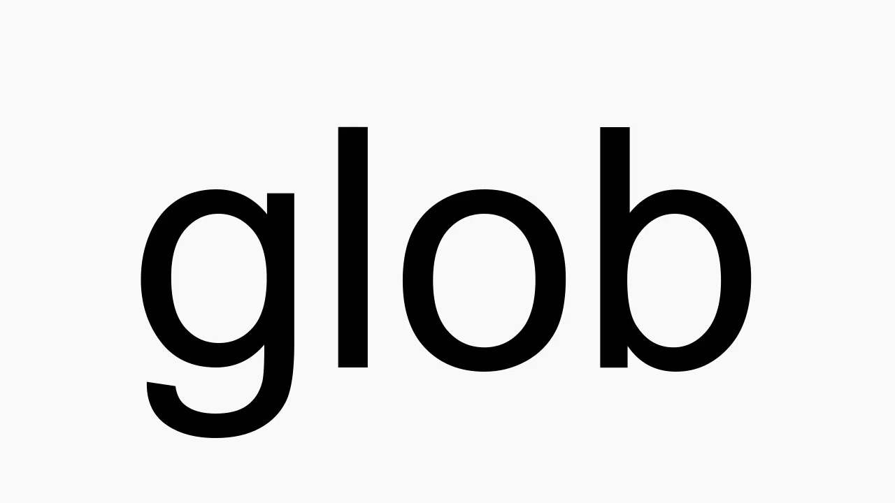 How to pronounce glob YouTube How to pronounce glob YouTube