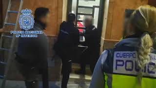 Operación de la Policía Nacional en Orihuela