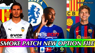 Pes 2017 smoke patch final option file 2022