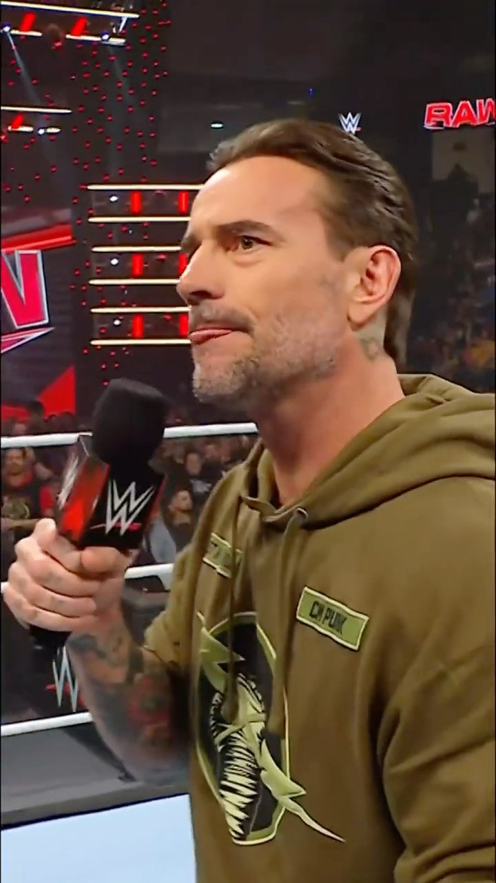 The world is CM Punk’s oyster ? #WWERaw