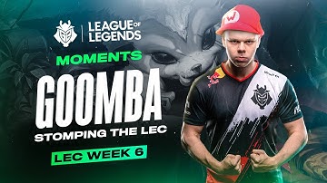 Goomba Stomping The LEC | LEC Spring 2020 Week 6 Moments