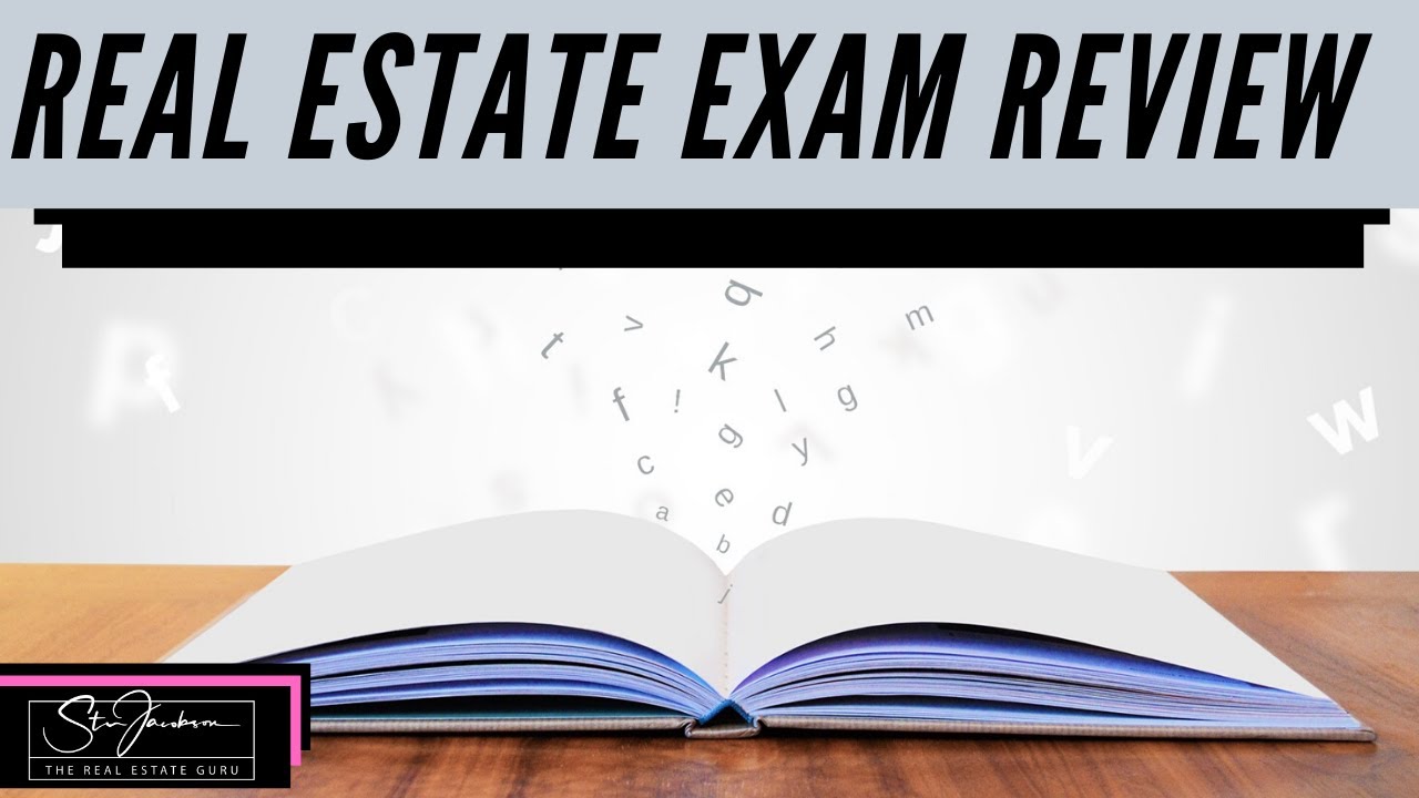 Live real estate exam review class YouTube