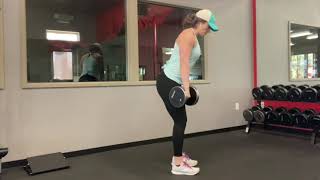 Eccentric Dumbbell RDL (ROMANIAN DEADLIFT)