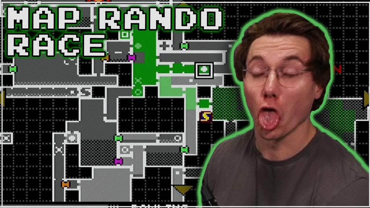 GIGA SNIPED | Map Rando Race | Super Metroid