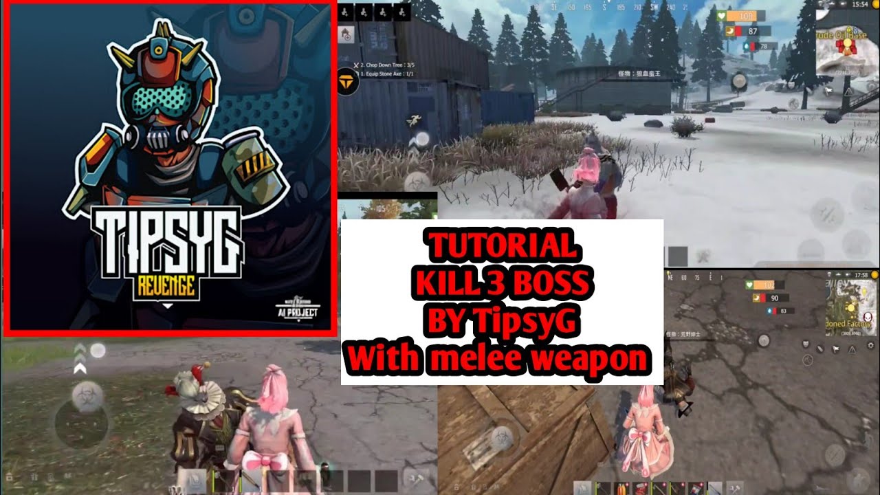 How To Kill 3 Boss With Melee Weapon In Last Day Rules Survival By TipsyG 🇵🇭