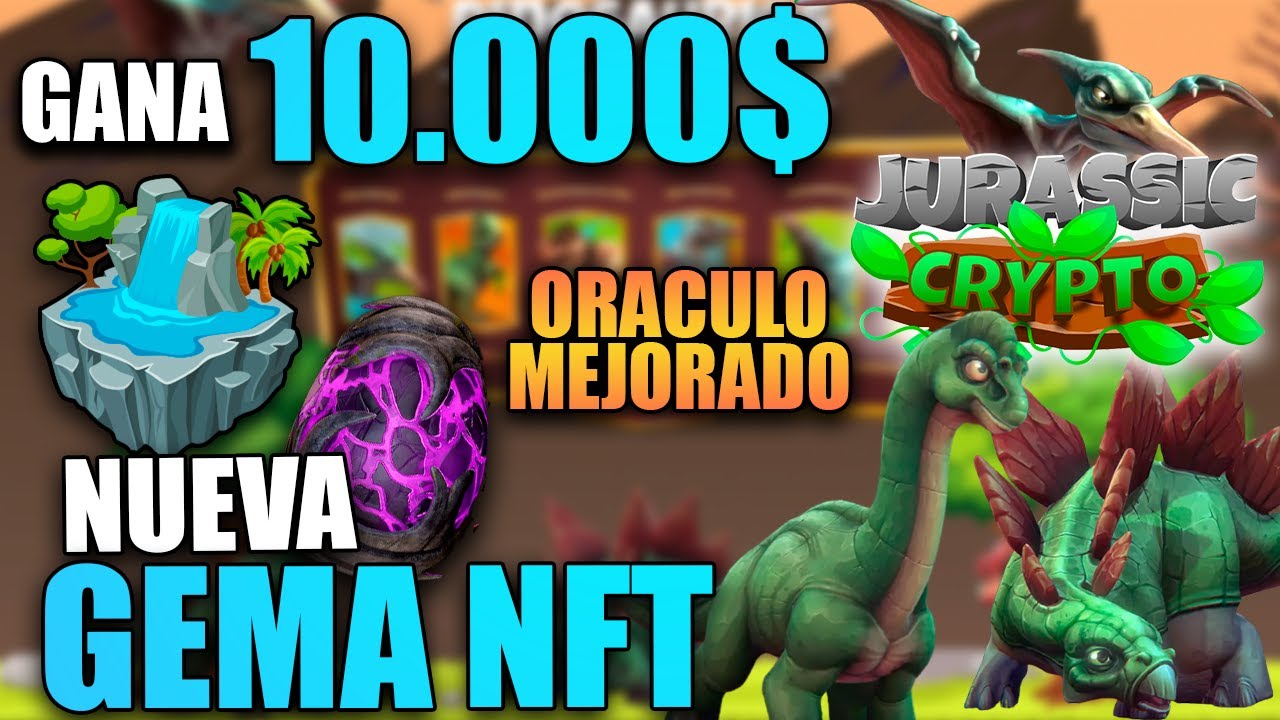 ENTRA CON 20$ OPORTUNIDAD Nuevo JUEGO NFT Jurassic Crypto EXPLICADO Preventa