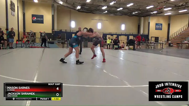14U 149 Mason Sarnes Illinois Vs Jackson Shramek W...