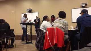 Video thumbnail of "Jaye Thomas showing how to sing Scriptures"