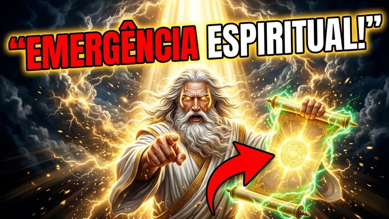🚨 EMERGÊNCIA ESPIRITUAL! DEUS MANDA ESSE AVISO PARA TUA PROTEÇÃO