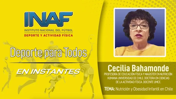 "DEPORTE PARA TODOS" Invitado: Cecilia Bahamonde..