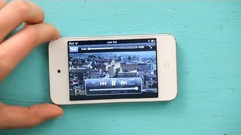 How to Bring Up Your Downloads on an iPod Touch : Using an iPod
