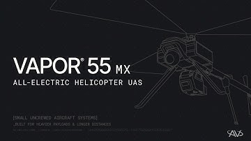 VAPOR 55 MX All-Electric Helicopter UAS