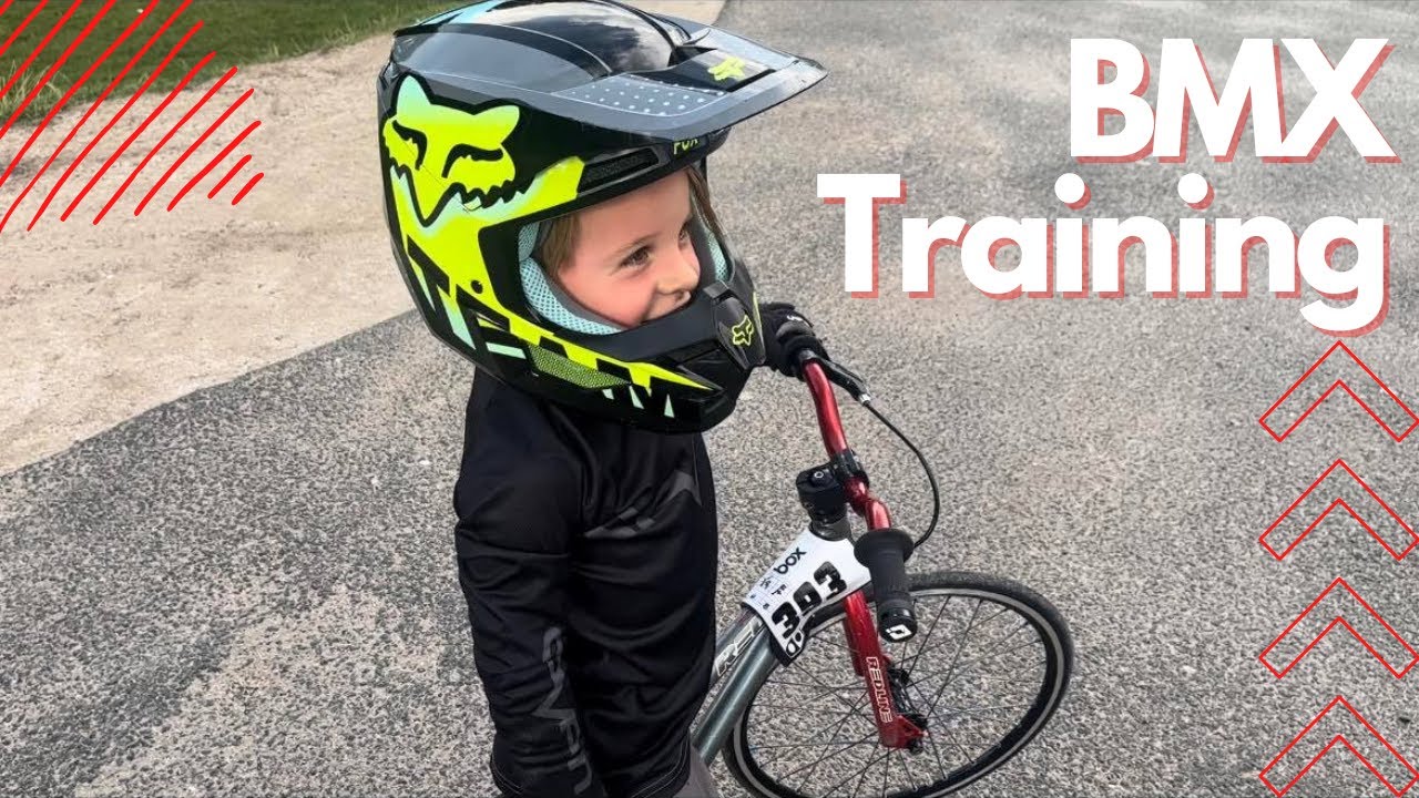 BMX training with a 3 year old toddler! YouTube