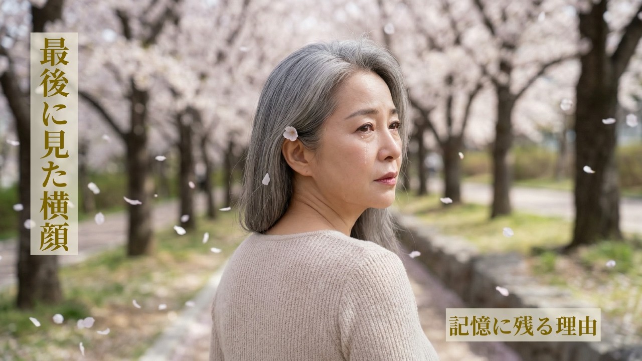 最後に見た横顔、なぜか消えない