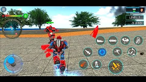 Scorpion Robot Transforming - Robot Shooting Games - Android Gameplay Part 3