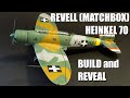 1/72 Revell (old Matchbox) Heinkel 70; build and reveal
