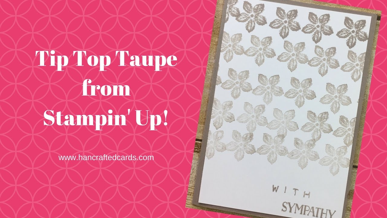 Goodbye Tip Top Taupe from Stampin' Up!