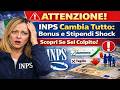 🚨 ATTENZIONE! INPS Cambia Tutto Bonus e Stipendi Shock – Scopri Se Sei Colpito!