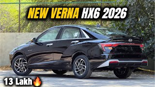 Bye Bye Virtus- New Verna Hx6 2026 Hyundai Verna Facelift 2026