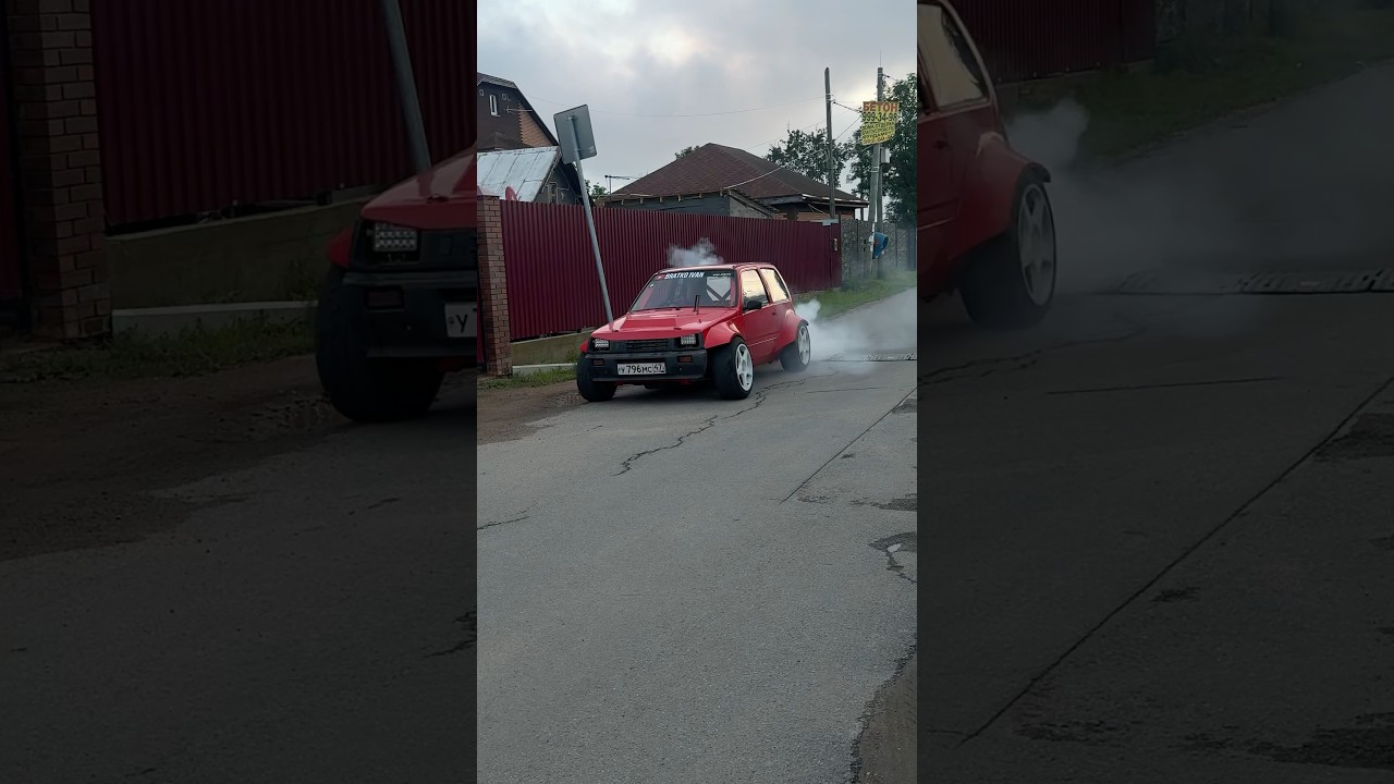 Это что такое? Заднеприводная турбо Ока🤙🤙🤙