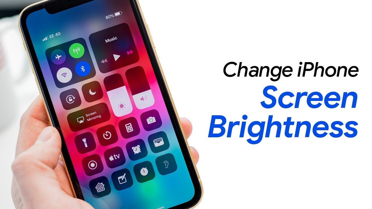Unable to Change iPhone Brightness | How to turn off iPhone Auto Brightness - YouTube