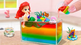 Ariel Princess Sweet Jelly 💖 Amazing Miniature Pull Me Up Cake Decorating | Min Cakes