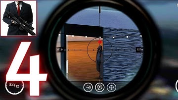 Hitman Sniper- Gameplay Walkthrough Part- 4 Chapter 3 Mission 1-5 (Android/iOS)