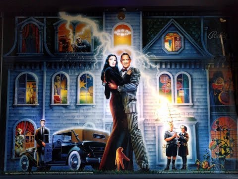 ADDAMS FAMILY PINBALL MACHINE - FULLY REFURBISHED With GOLD ROM'S