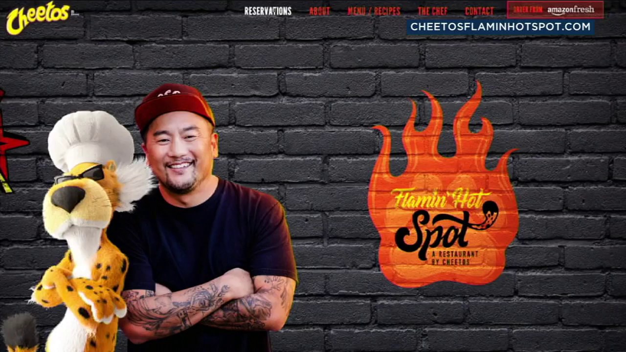 Flamin Hot Cheetos Pop up Restaurant Coming To Hollywood ABC7 YouTube