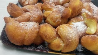 Cotton soft knotted donuts ?for my daughters school party ? recipe saima