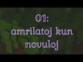 01: Amrilatoj kun novuloj