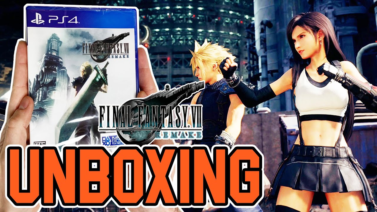 FF7 Remake: Final Fantasy Remake VII for PS4